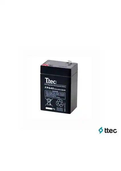 Ttec T.Tec Plus 6V 4Ah Bakımsız Kuru Akü: Güç ve Güvenilirlik İçin Uygun Seçenek