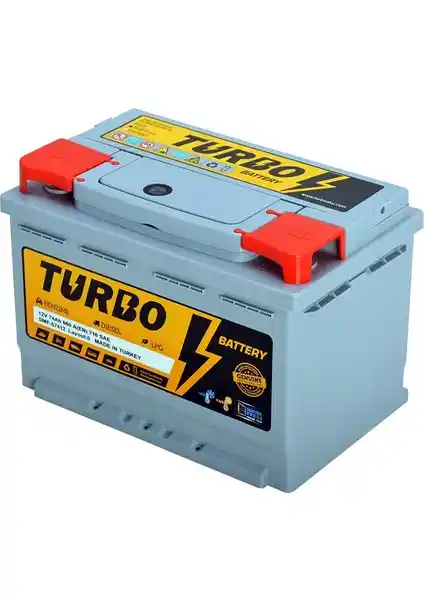 Turbo 12V 72Ah 700A Standart Akü: Yüksek Performans ve Güvenilirlik Sunan Otomotiv Aküsü
