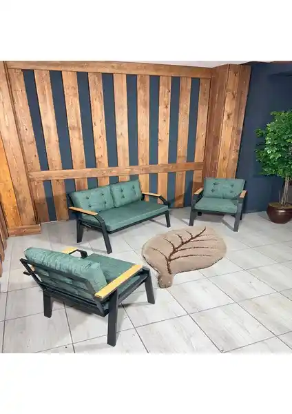 Ufuk Home Kavacık 2 1 1 Bahçe Takımı Modern Tasarım ve Dayanıklı Malzeme ile