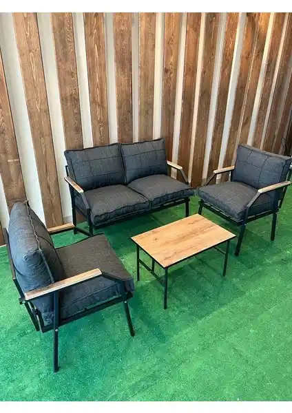 Ufuk Home Sehpalı Bahçe Mobilyası: Estetik ve Dayanıklı Dış Mekan Dekorasyonu Çözümü