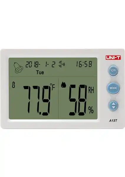 Uni-T A13T Dijital Sıcaklık ve Nem Ölçer: Çok Fonksiyonlu Ortam Takip Cihazı