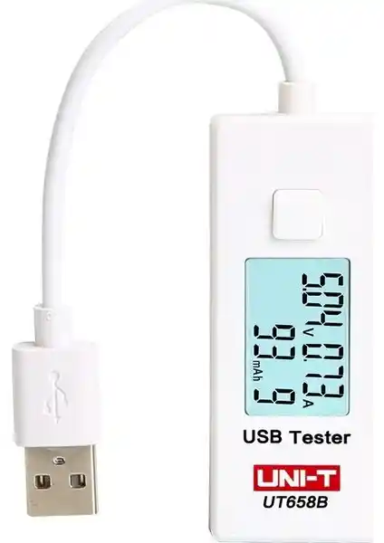 Uni-T UT 658B USB Test Cihazı: Güç ve Batarya Durumunu Anlamanın En İyi Yolu
