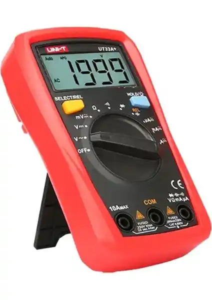 UNI-T UT33A+ Multimetre: Yüksek Performanslı Güçlü ve Güvenilir Elektrik Test Cihazı