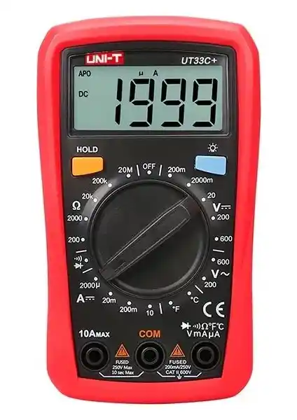 Uni-T UT33C+ Dijital Multimetre: Güvenilir ve Hassas Elektrik Ölçüm Çözümü