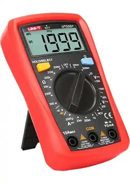 UNI-T UT33D+ Dijital Multimetre: Yüksek Performans ve Güvenilirlik İçin Modern Ölçüm Aracı