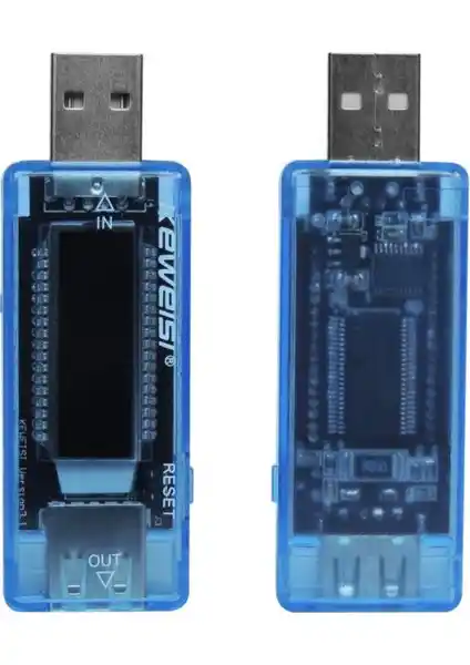UniChrome Zauss Keweisi USB Voltmetre ve Ampermetre: Güç ve Performansı Ölçen Pratik Cihazlar