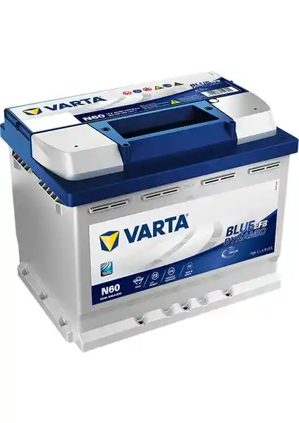 Varta N60 12V 60 Ah 640A EFB Start-Stop Blue Dynamic Akü Özellikleri ve Performansı