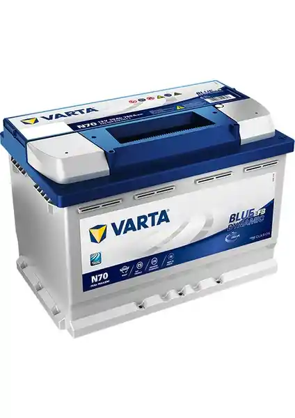 Varta N70 12V 70 Ah 760A EFB Start-Stop Akü: Güçlü ve Çevre Dostu Otomotiv Çözümü