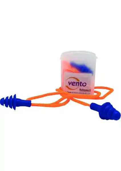 Vento 4 Adet 26 Db Kulak Tıkacı Günlük Kullanım ve Gürültü İzolasyonu İçin Uygun
