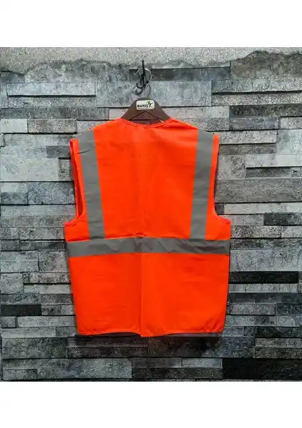 Vento Mühendis Tipi Reflektörlü İkaz Yeleği Güvenlik ve Görünürlüğü Artıran Tasarım