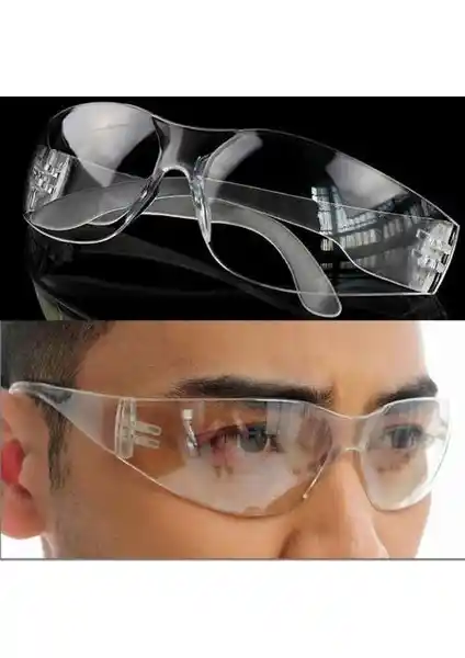 Vıola Valente Cross 603 Şeffaf Koruyucu Gözlük İş Güvenliği ve Konforu Sağlar