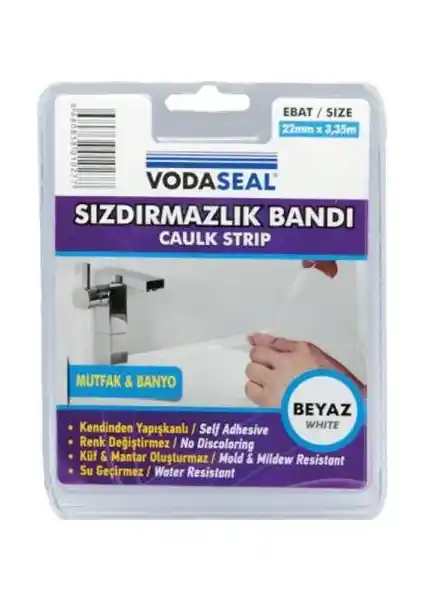Vodaseal Banyo ve Mutfak Kenar Sızdırmazlık Bandı: Güvenilir ve Uzun Ömürlü Çözüm