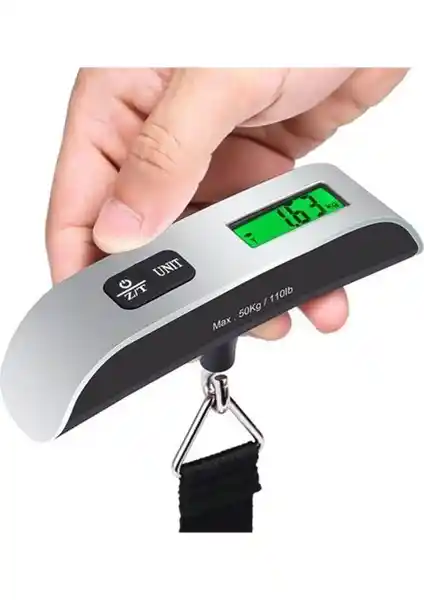 Vothoon Dijital Elektronik Askılı Bagaj Tartısı Hafif ve Güvenilir Seyahat Aksesuarı