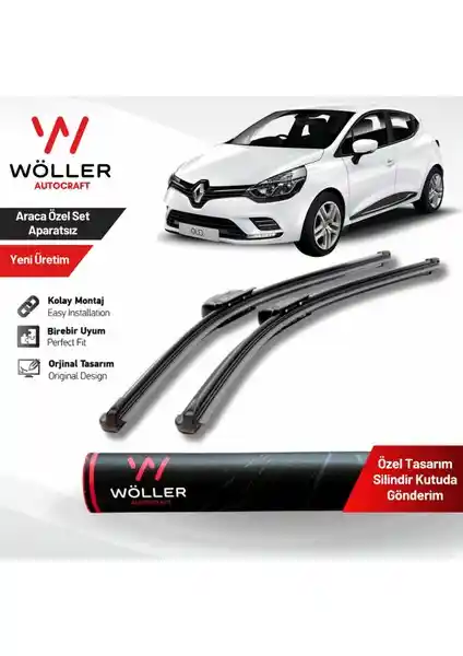 Wöller Renault Clio 4 Silecek Takımı: Yüksek Performans ve Dayanıklılık Sunan Otomotiv Aksesuarı