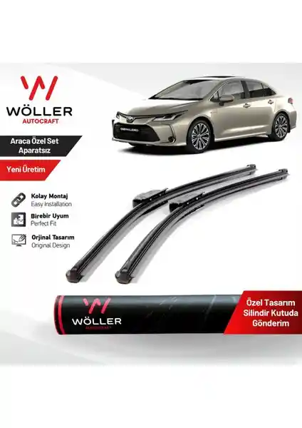 Wöller Toyota Corolla 2019 ve Sonrası İçin Özel Silecek Takımı Detaylı İnceleme