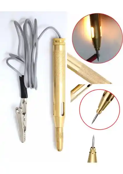 Worldforce Oto Elektrik Kontrol Kalemi Sarı Işık 6-24V Güçlü ve Güvenilir Otomotiv Aksesuarı