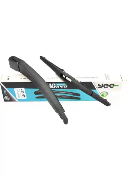 Yeo Ford Fiesta Arka Silecek Kolu ve Süpürge Seti 2008-2017 Yılları Arasında Uyumlu