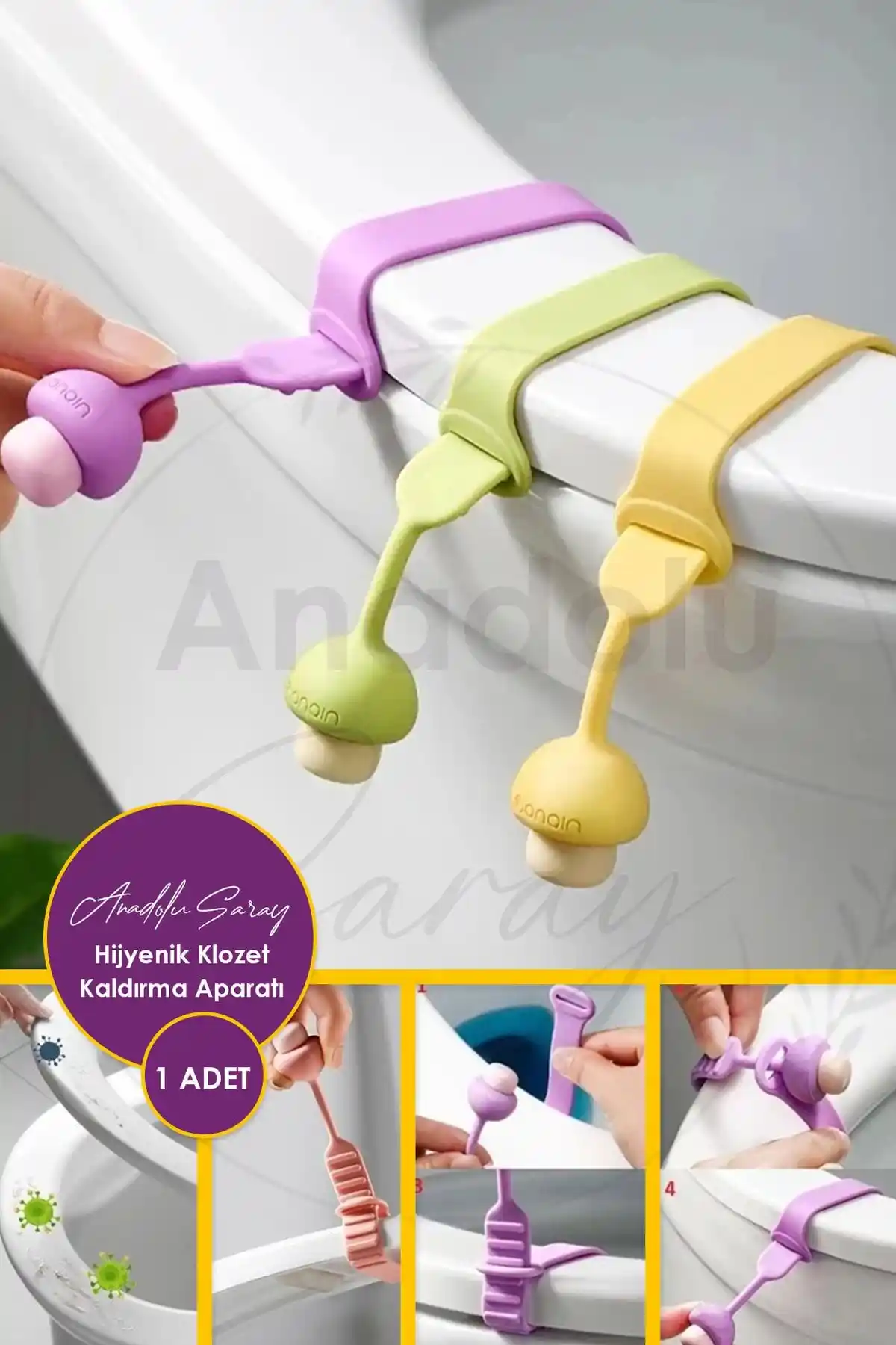 Anadolu Saray Çarşısı ve Kitchen Beauty Mantarlı Klozet Aparatları Karşılaştırması