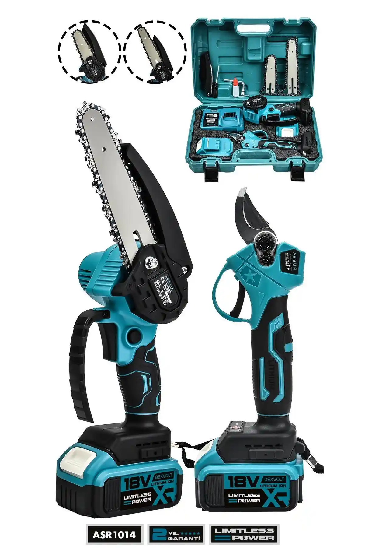 ASSUR 18v ve Germany Steel Alman 598 Vf Bahçe Aletleri Karşılaştırması