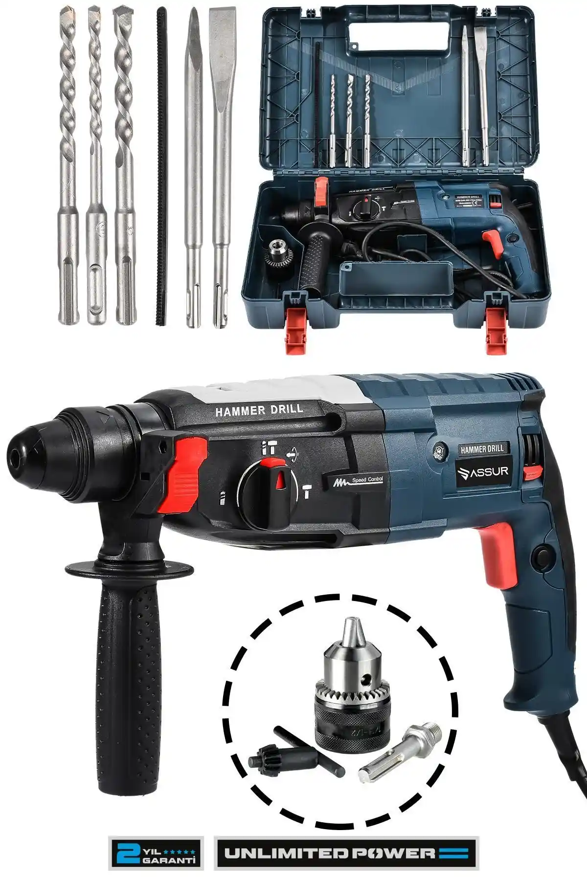 ASSUR 850W ve Graizer 3000W Darbeli Matkap Karşılaştırması ve Kullanıcı Yorumları
