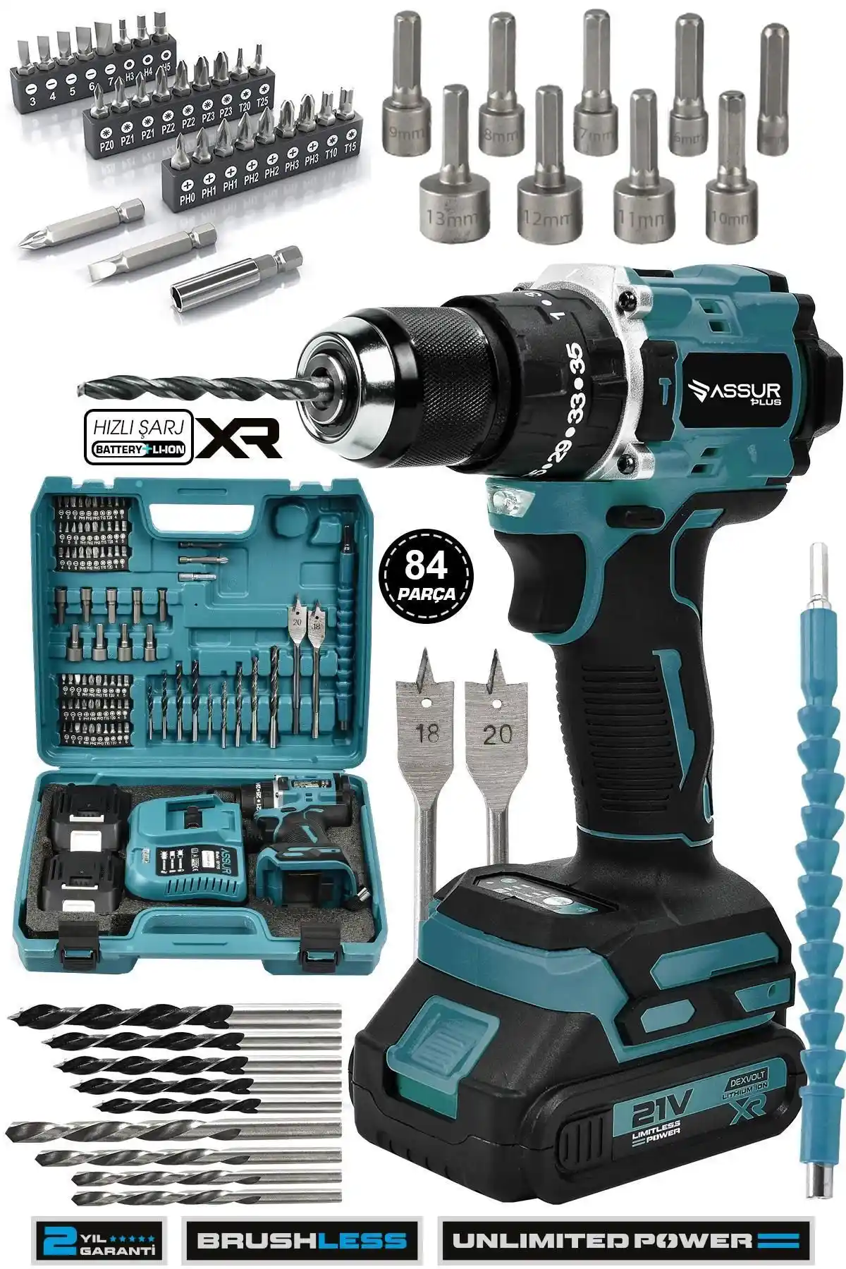 ASSUR PLUS 21v ve CRAFTERTOOLS 36V Matkap Karşılaştırması: Özellikler ve Performans Analizi