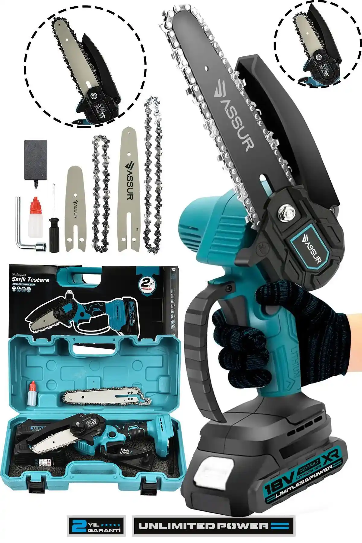 ASSUR ve CRAFTERTOOLS Dal Budama Testereleri Karşılaştırması