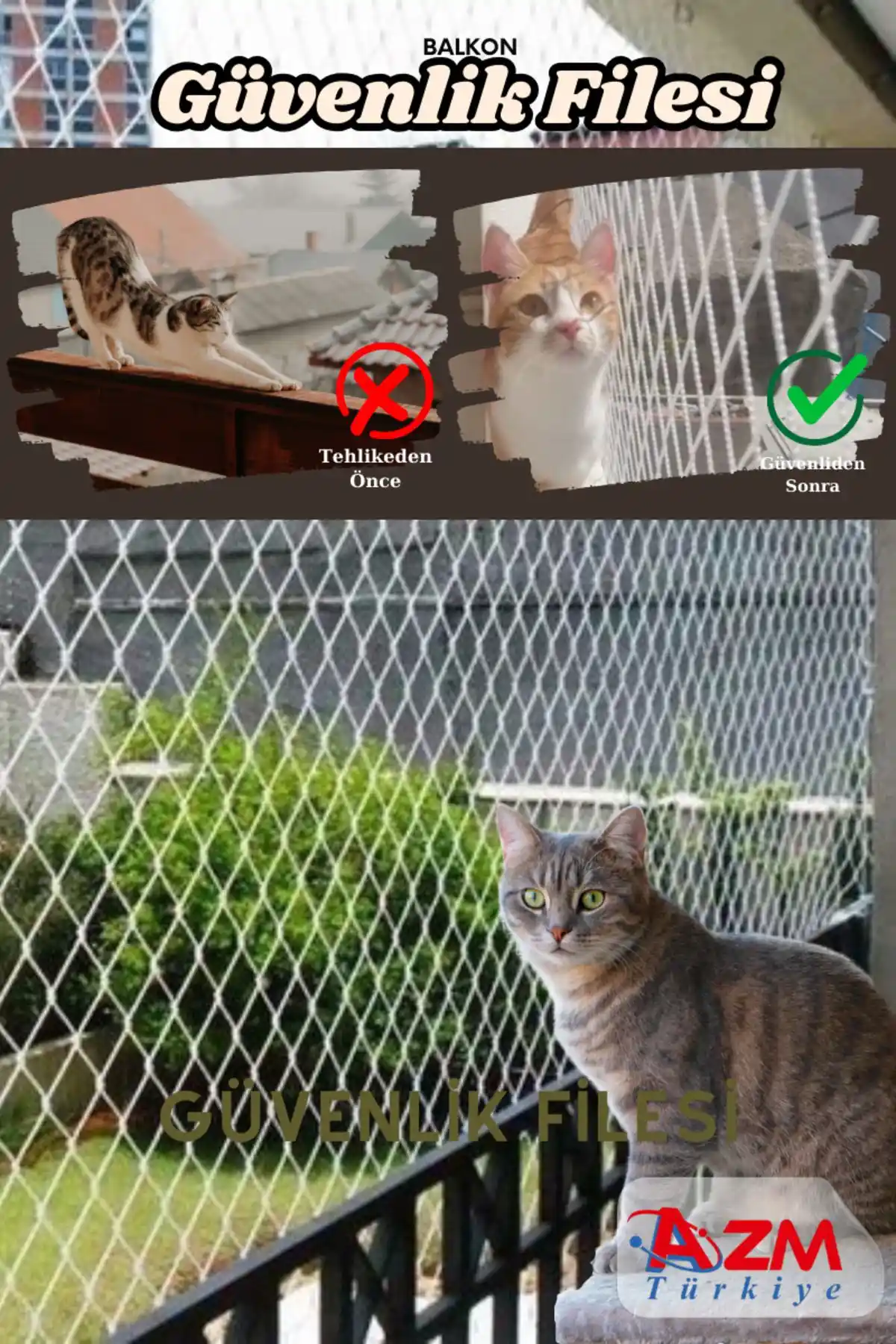 Azmtürkiye Balkon Filesi ve WINBLOCK Pets Güvenlik Ağlarının Karşılaştırması