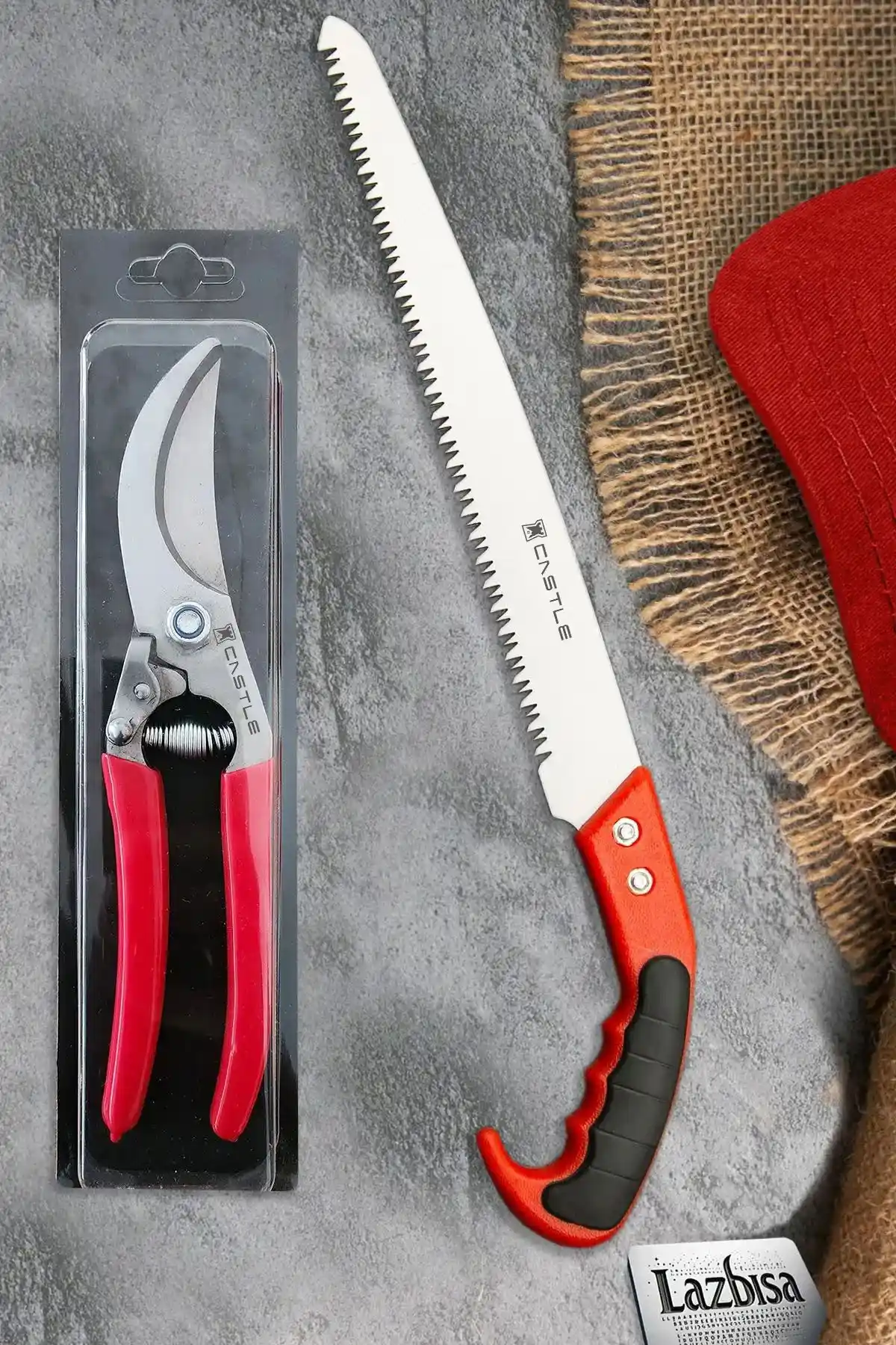 Bahçe Bakımında Kullanılan LAZBİSA ve Yatagan Store Profesyonel Budama Aletleri Karşılaştırması