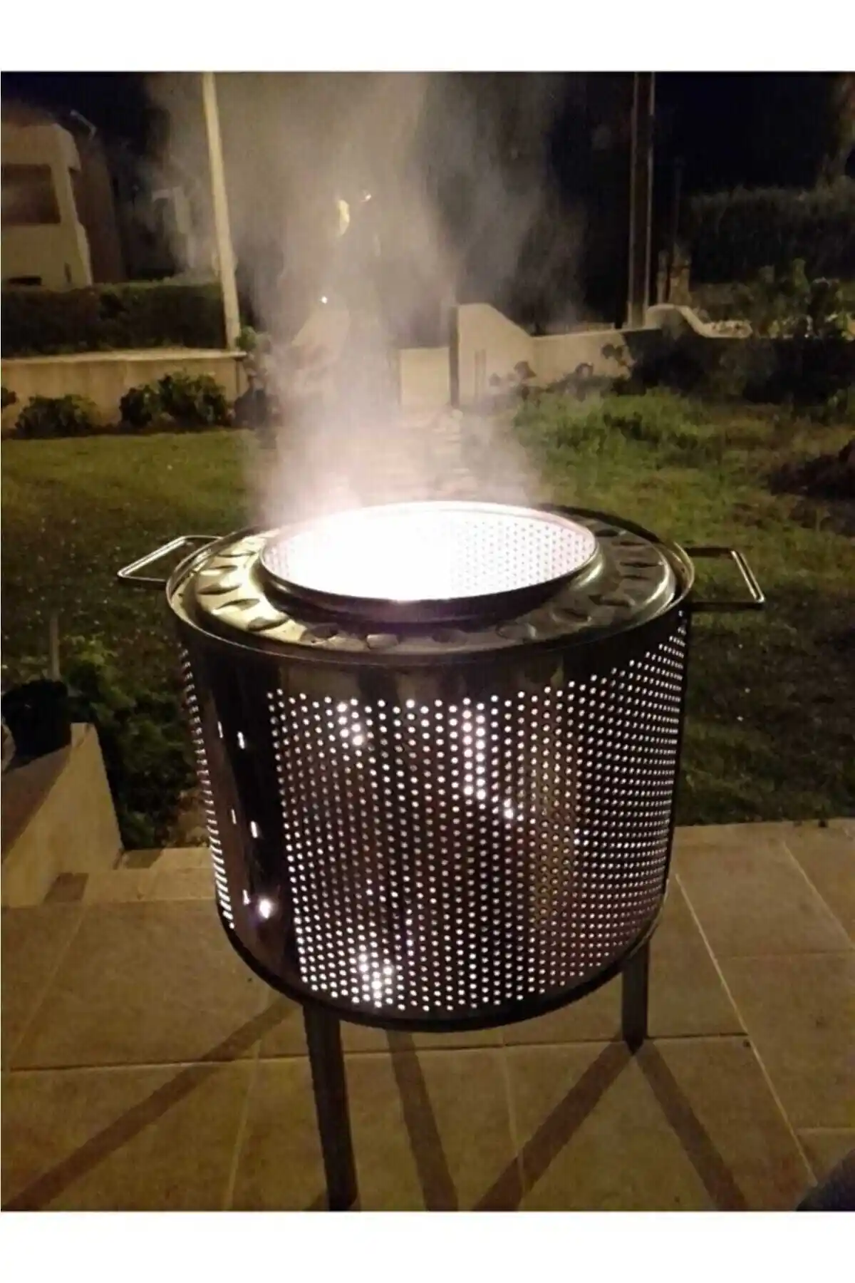 Bahçe için Kulplu Ateş Çukuru ve TORCH FIRE PIT Karşılaştırması