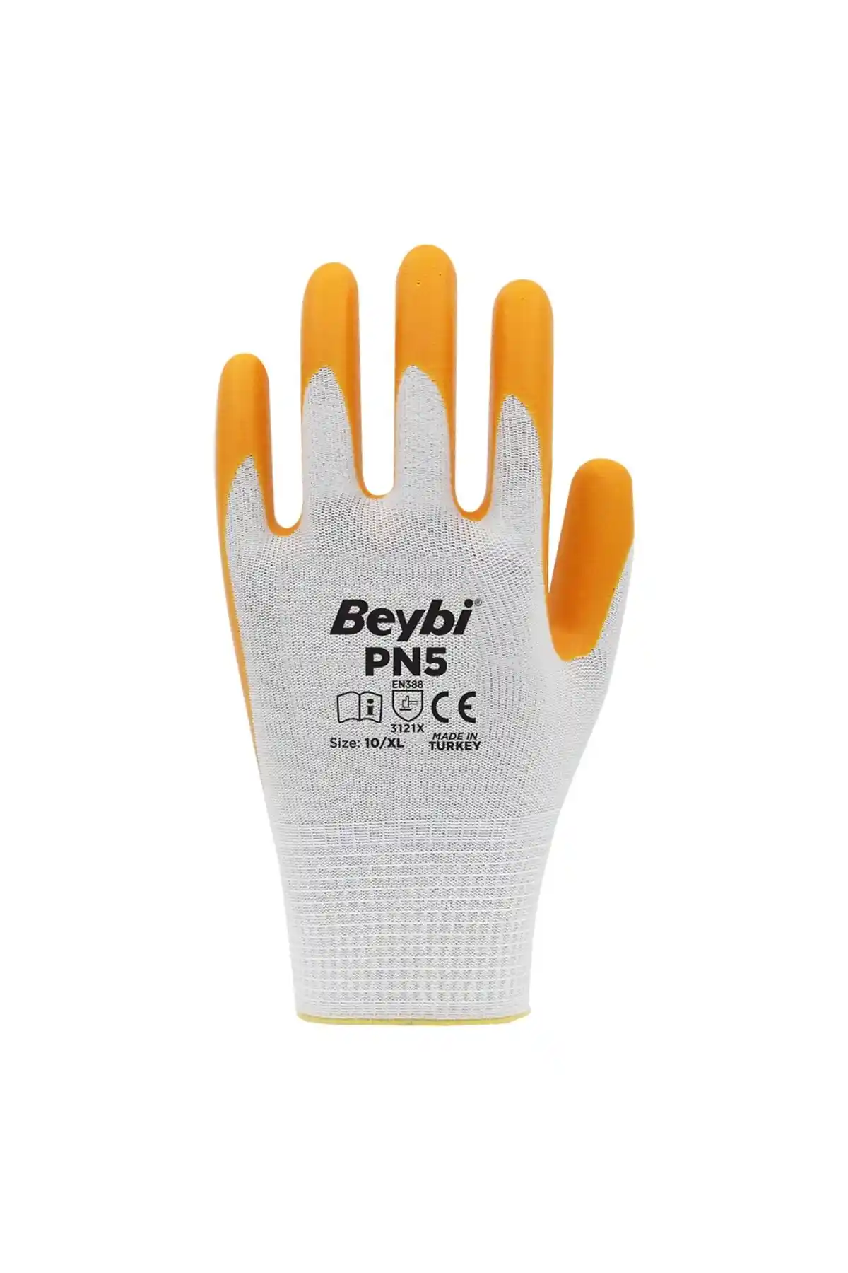 BEYBİ Pn5 ve Demir Safety Sarı Nitril Eldiven Karşılaştırması