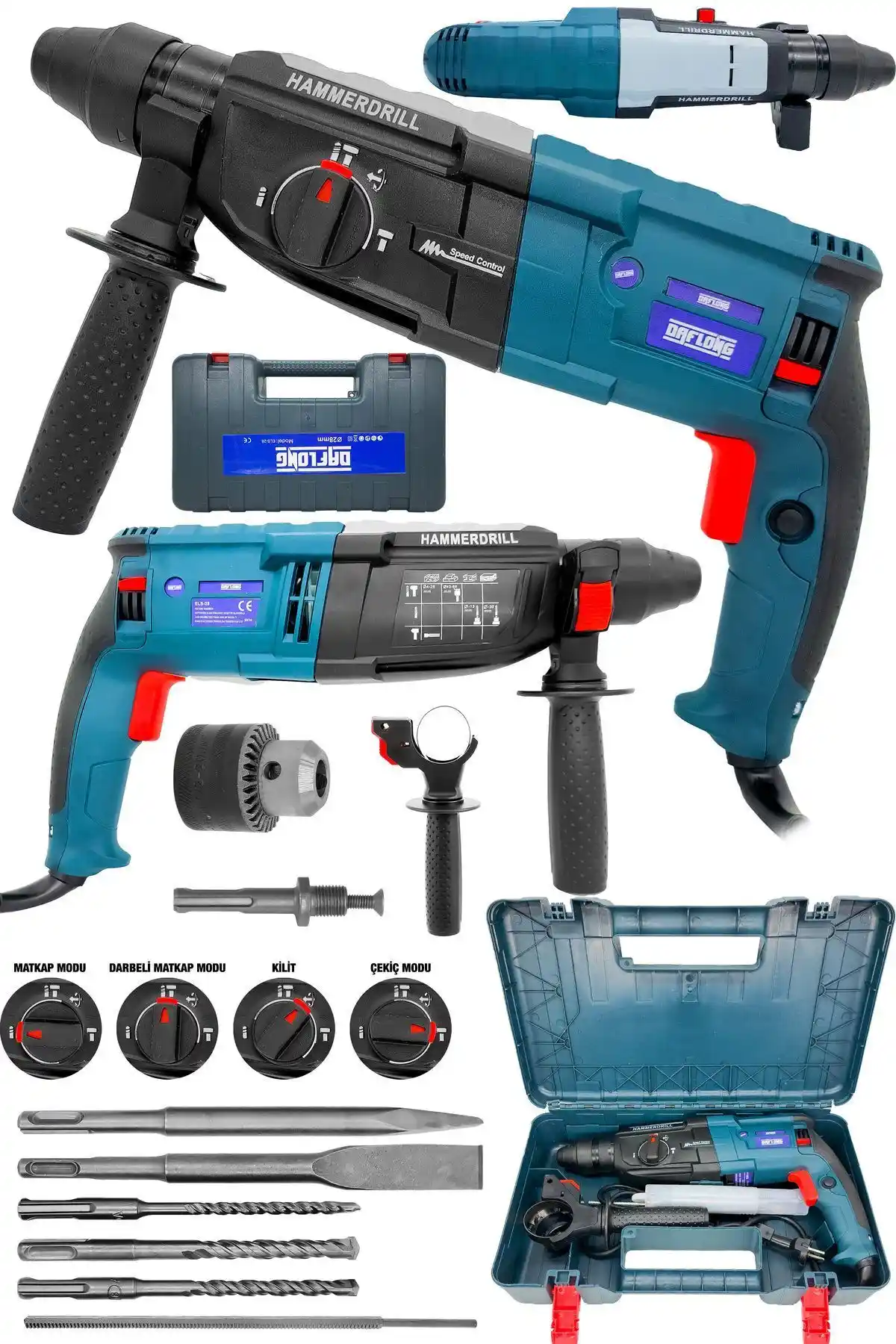 DAFLONG ve Graizer Kırıcı Delici Karşılaştırması: Hangi Model Sizin İçin Uygun