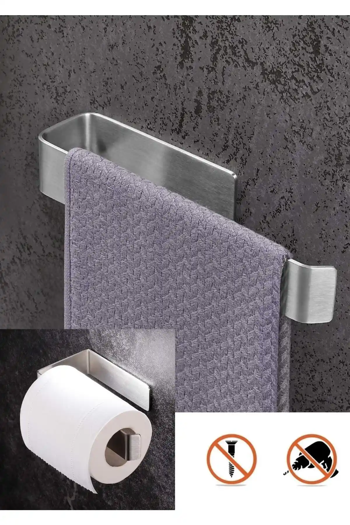 DELTAHOME ve KARTEYA Yapışkanlı Banyo Aksesuarları Karşılaştırması