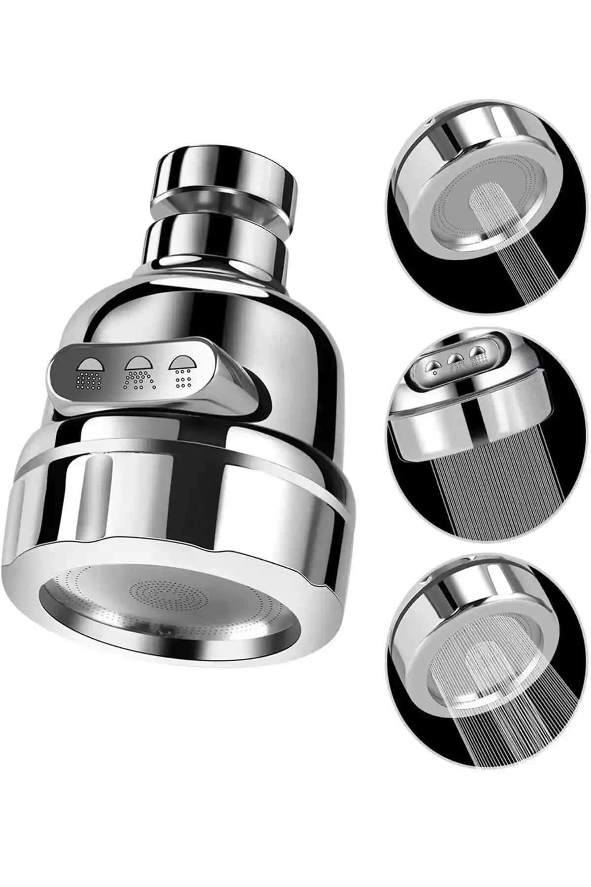 Demiray Krom ve İndirimKap Krom Mutfağı için 3 Fonksiyonlu Lavabo Başlıkları Karşılaştırması