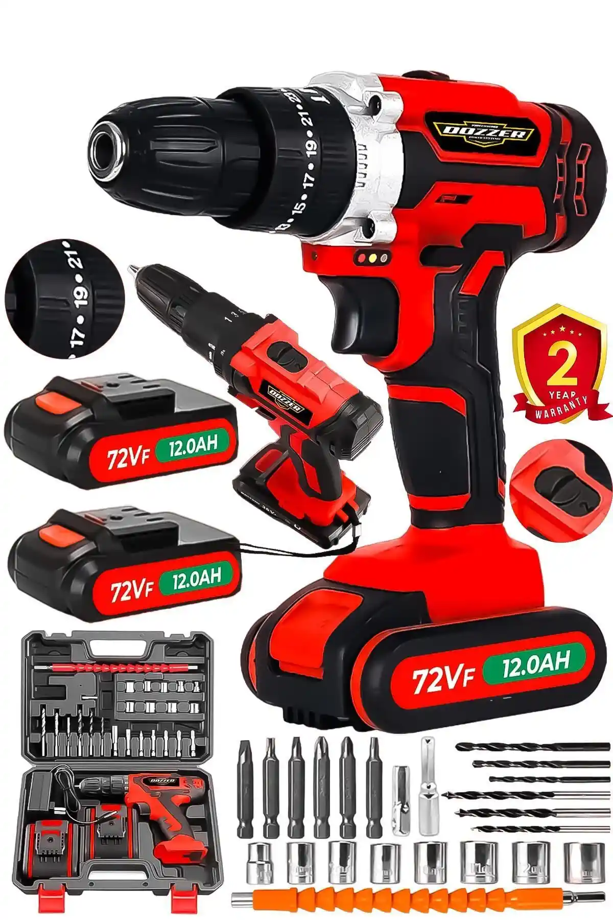 DOZZER Alman Merkel ve Lieber German Teknoloji Şarjlı Matkap Karşılaştırması