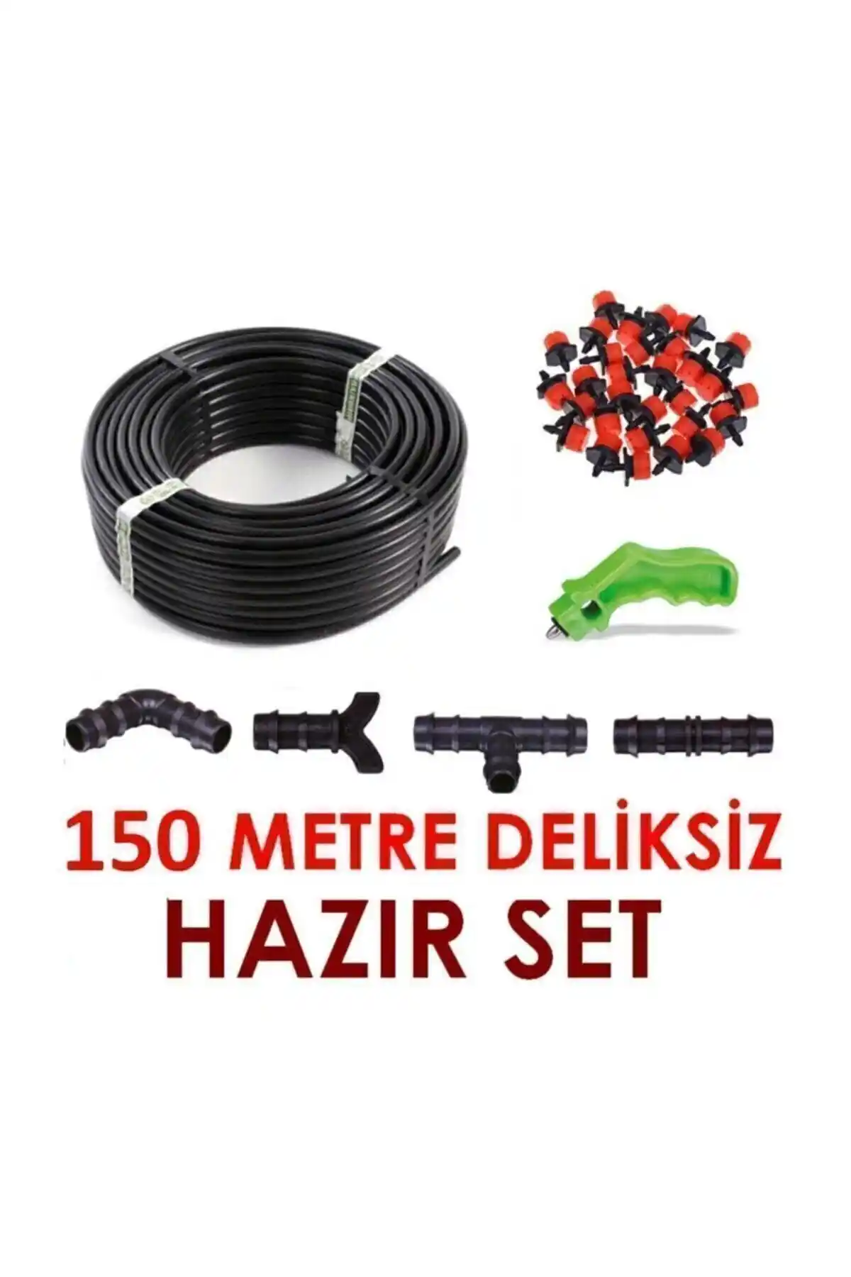 Genel Markalar 150 Metre ve 300 Metre Deliksiz Düz Damla Sulama Sistemleri Karşılaştırması