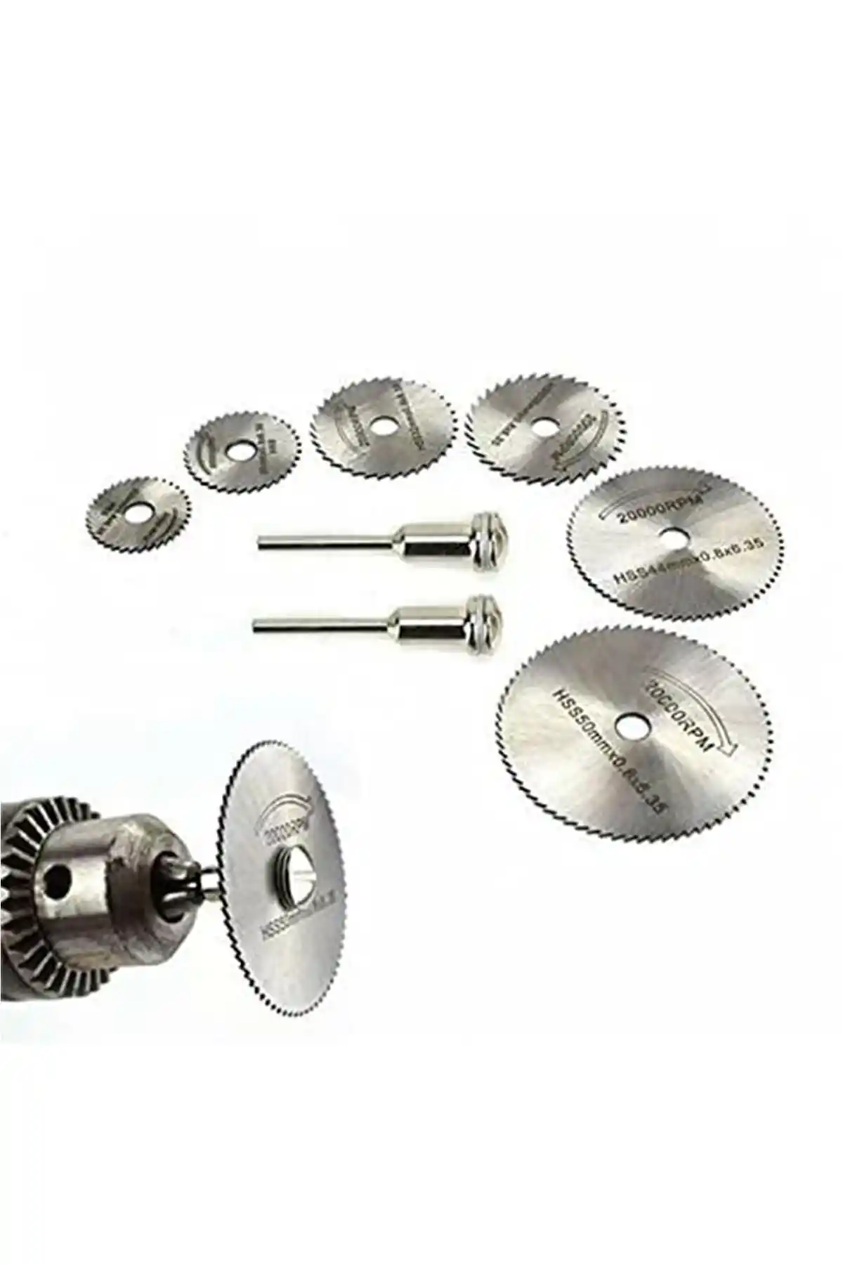 Genel Markalar 8 Parça Mini Testere Bıçakları Ahşap, Alüminyum ve Plastik Kesim Performansı