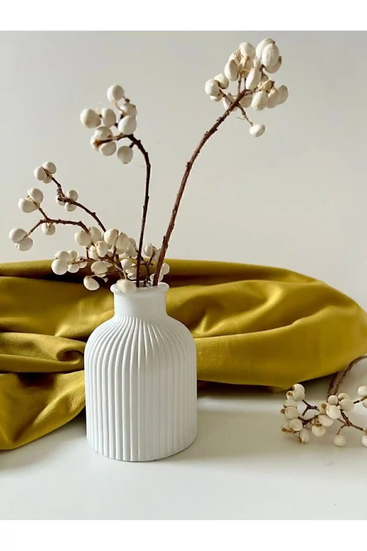 Genel Markalar Beyaz Vazo ve Kaju Creative Beton Saksı Karşılaştırması