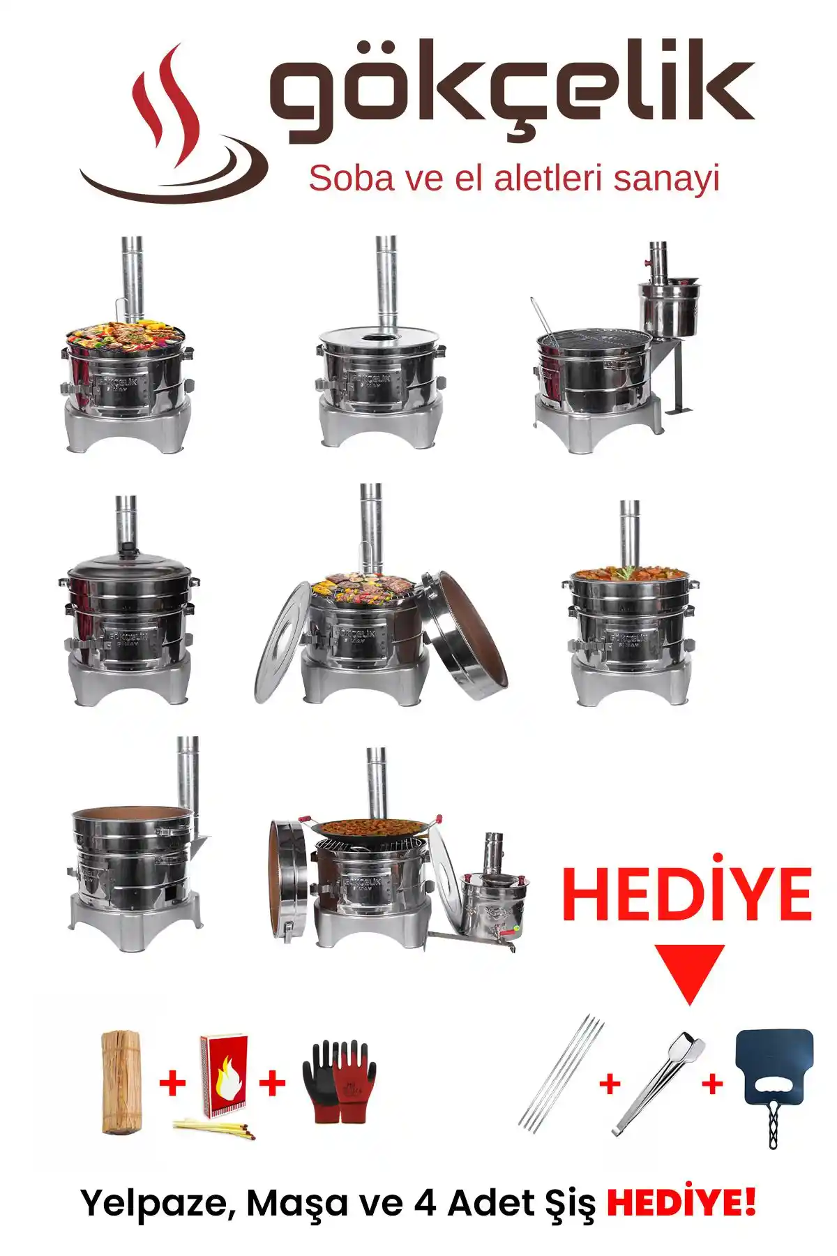 Gökçelik Semaverli Güveç Mangal ve Ys YARAMIŞ Set Güveç Mangal Karşılaştırması