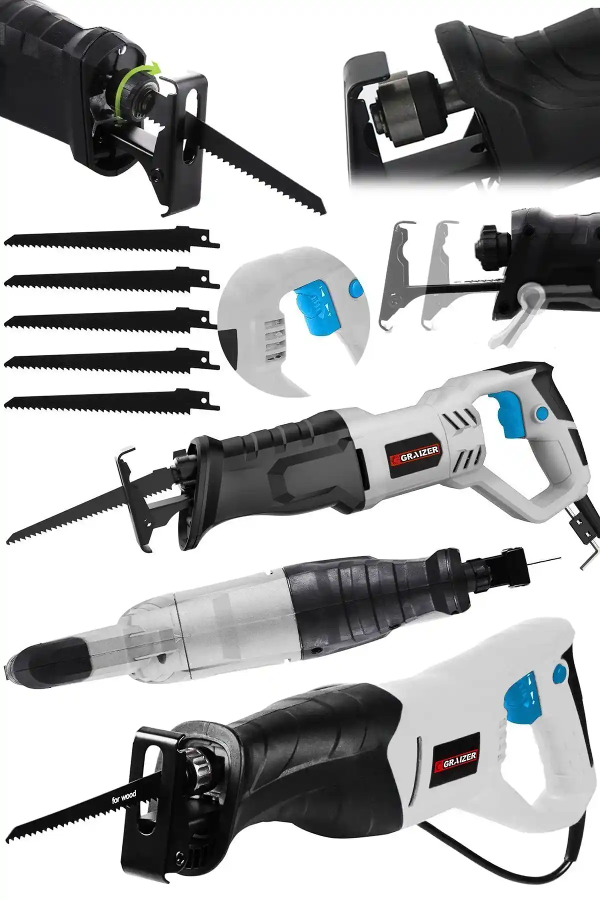 Graizer Alman 9000 Xdrive ve Lieber German 2000 Watt Karşılaştırması