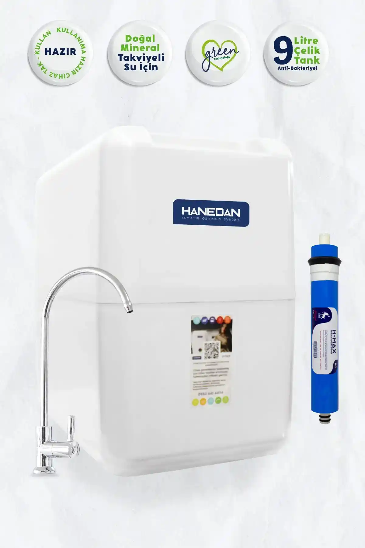 Hanedan 80 Gpd ve PLUSKIT 15 Aşamalı Su Arıtma Cihazları Karşılaştırması