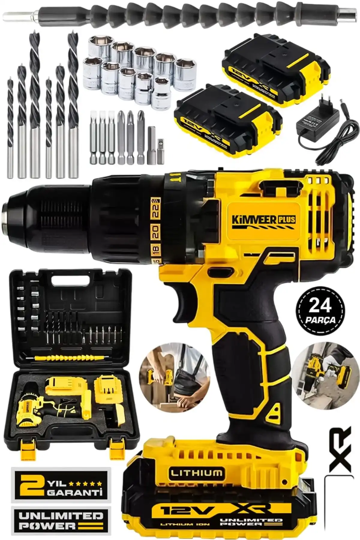 Jetta Power Tools Kimmer Plus ve POWER BLACK Ultragüçlü 12V Matkap Karşılaştırması