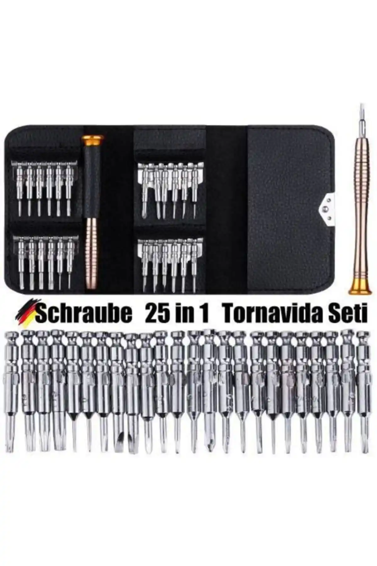 Karşılaştırmalı mini tornavida setleri: Schraube 25 In 1 ve SİNKA Merttools