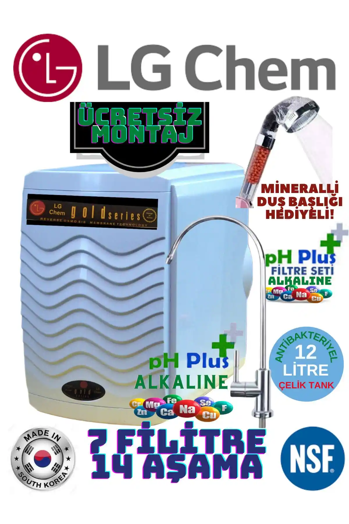 LG Chem Gold ve Philips Aut3060/62 Su Arıtma Cihazları Karşılaştırması ve Özellikleri