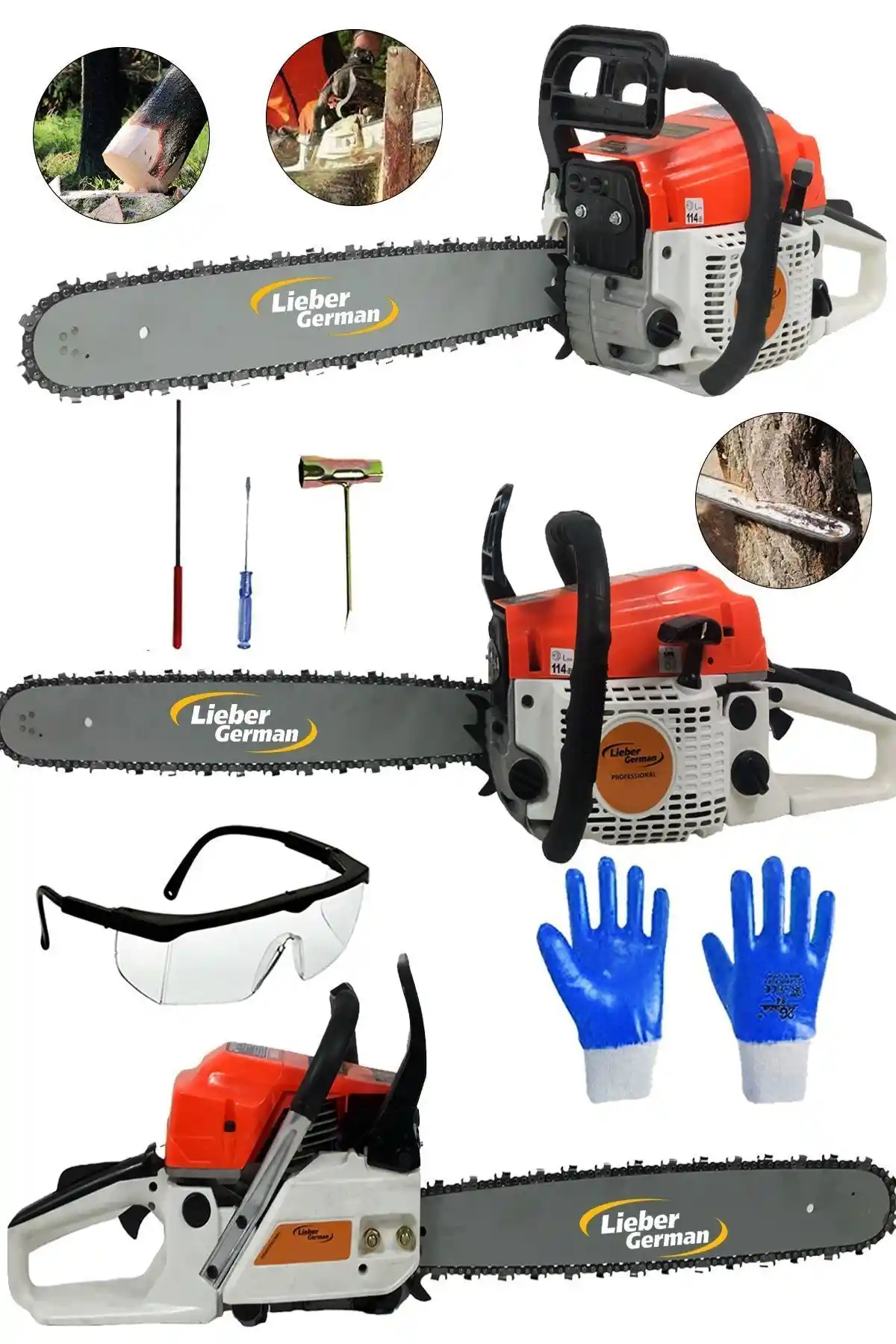 Lieber German Msc-230 ve Sjs5900 Ağaç Kesme Motorları Karşılaştırması
