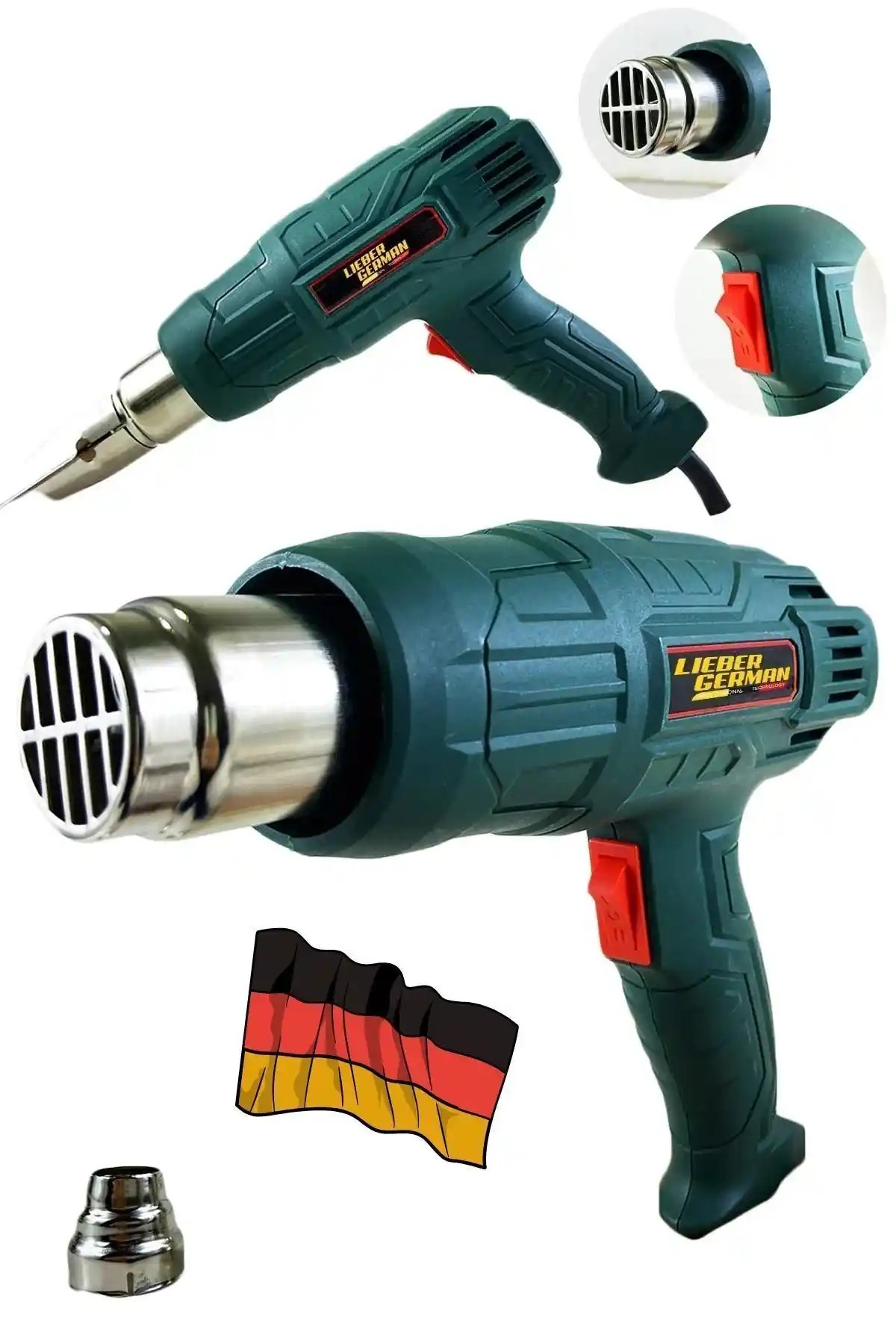 Lieber German ve stilmax Germany Sıcak Hava Tabancası Karşılaştırması ve İnceleme