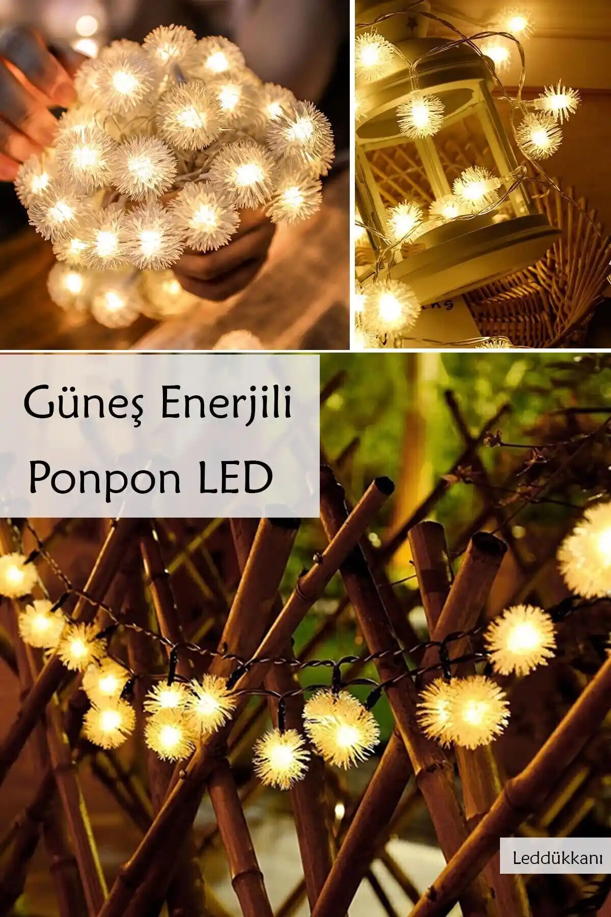 Lucente Leddükkanı Güneş Enerjili ve Sarı Opak LED Işık Karşılaştırması