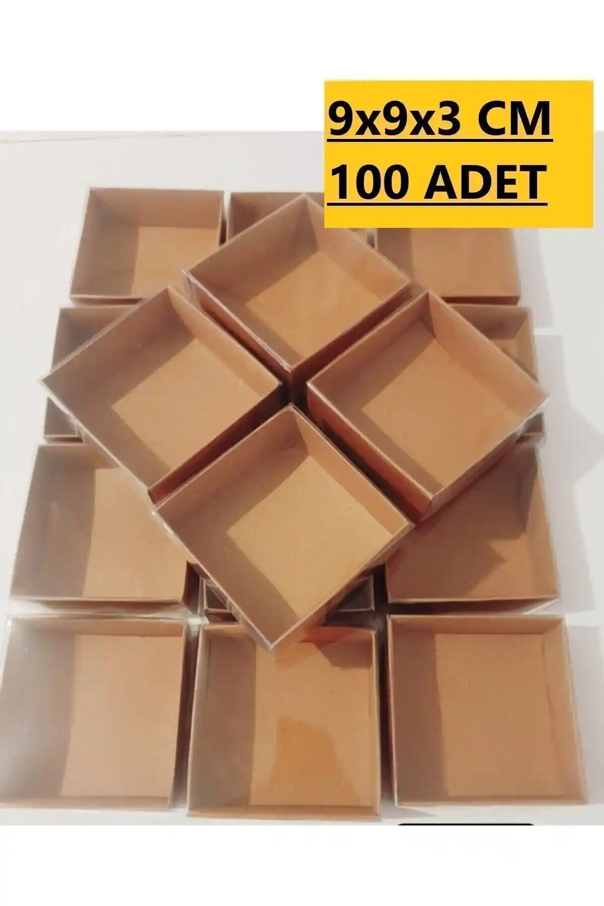 Modern Box 100 ve 75 Adet Kraft Asetat Kapaklı Hediye Kutuları Karşılaştırması