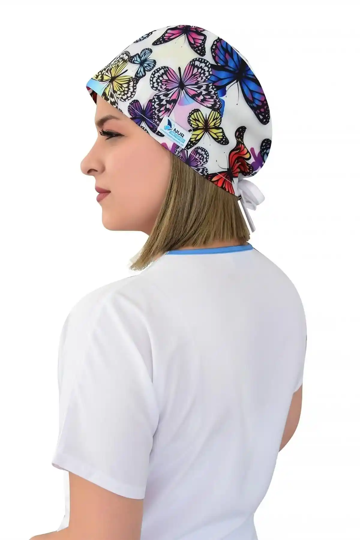 Nur Ortopedi Unisex Mor Kelebekli ve Yeşil Yapraklı Bonesi Karşılaştırması