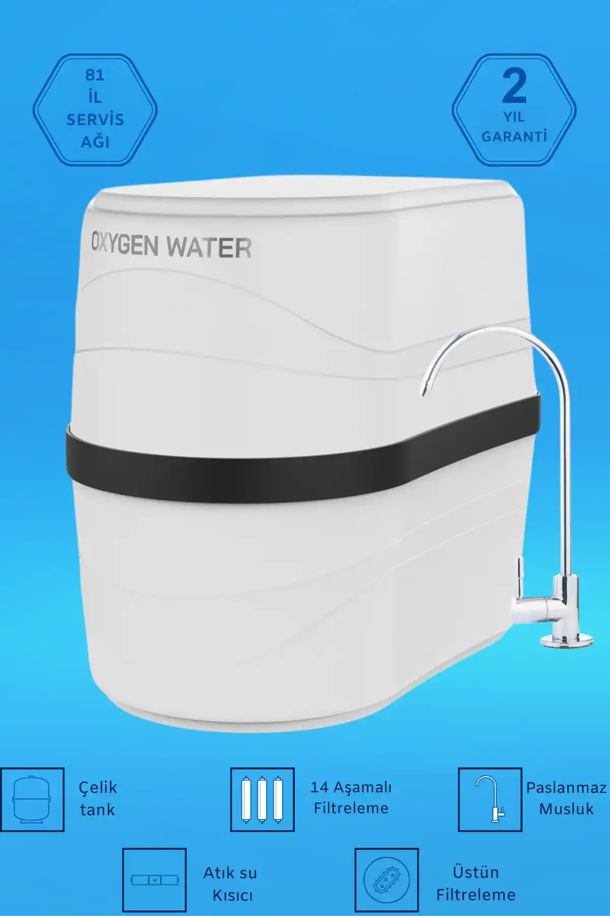 OXYGEN WATER 14 ve 15 Aşamalı Su Arıtma Cihazlarının Karşılaştırması