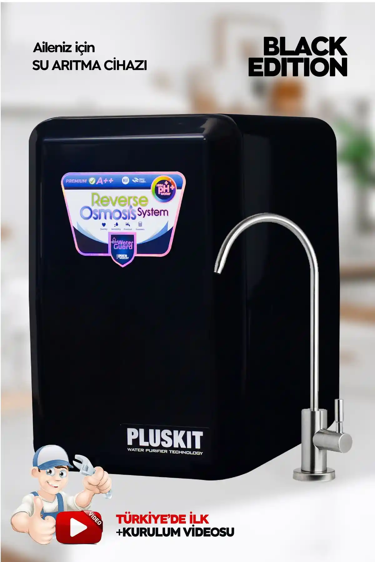 PLUSKIT Black Edition ve Spring Water Su Arıtma Cihazlarının Karşılaştırması 2023